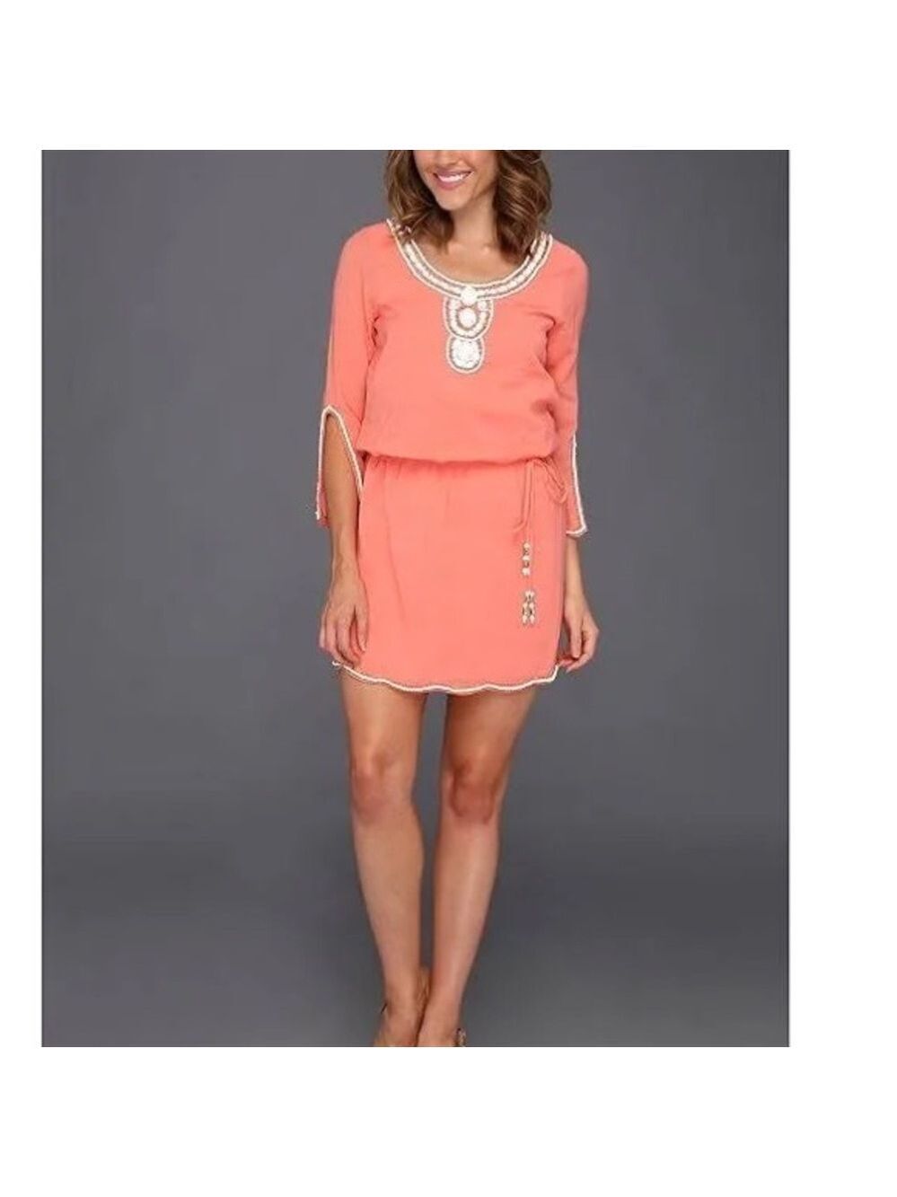 Lilly Pulitzer Coral Mini Dress